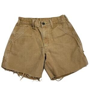 Carhartt Women's Tan Jean Shorts